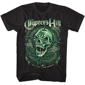 CYPRESS HILL T-Shirt Skull Logo Hip Hop Music Concert Tour 99